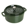 thumbnail image 1 of STAUB La Cocotte Cocotte Ronde en Fonte de 5,25 L, Vert Basilic, 1 of 5