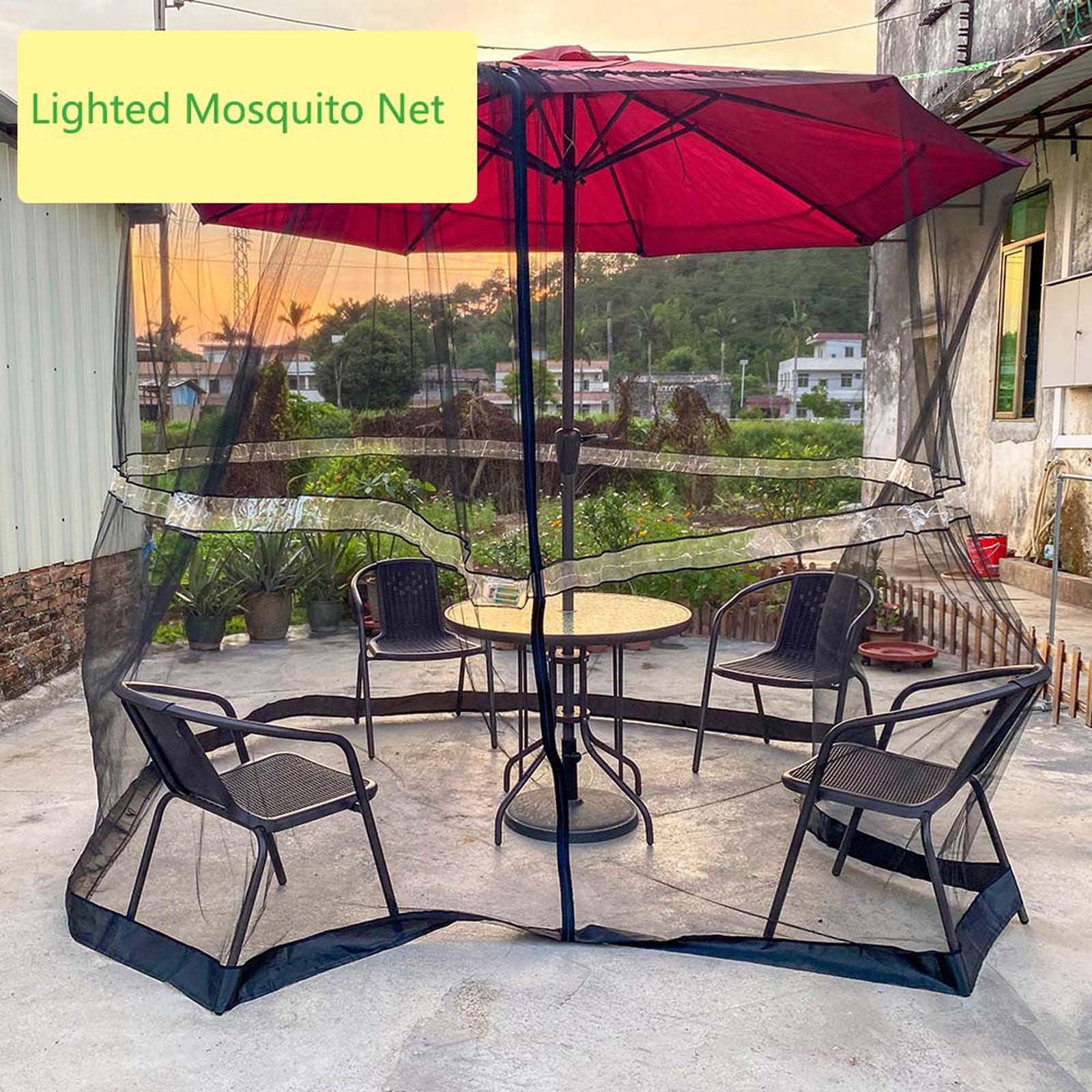 lightweight patio umbrella Domi Outdoor Living Cantilever with Solar Lights 174.02 (Approx Where to Find Free Color:Gun Metal backpack for 17