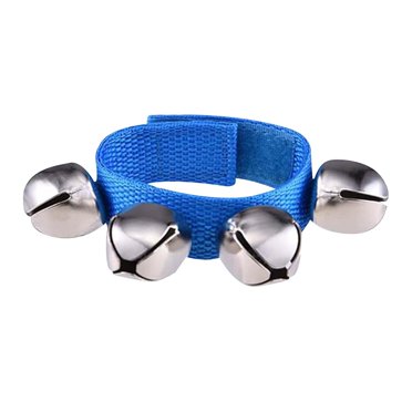 Amzcrzy Outils pour la Maison, Outils de Jardinage, Amélioration de l'Habitation, Clochettes de Poignet Clochettes à Grelots Clochettes de Cheville Clochettes de Poignet Bracelet Instruments de Percussion Musical 4 Clochettes pour Fête Noël Clochette de Poignet