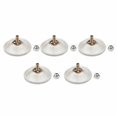 thumbnail image 1 of 10× M6 Nut Thumb Screw Large Suction Cups/Pad Suckers Turn Plastic/Rubber, 1 of 5