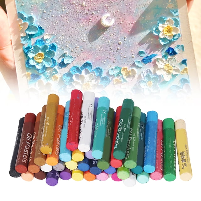 Professional Paint Pens Markers Daubers Pens Multicoloured Washable Soft Heavy Color DIY Oil Pastels Set For Art Painting