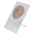 thumbnail image 2 of Modèle de Nombril en Silicone Souple pour Présentation de Bijoux de Perçage, Réutilisable, Facile à Utiliser avec Support, pour la Pratique de Techniques de Perçage, Vitrine pour Bijoux, 2 of 7