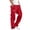#1091-Red, variant on Ceisia Men's Multi-Pocket Drawstring Cargo Pants for Outdoor & Casual Wear Black L Gifts