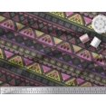thumbnail image 3 of Soimoi Rayon Fabric Aztec Geometric Print Fabric by Yard 56 Inch Wide, 3 of 3