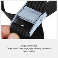 thumbnail image 4 of kurtrusly Leashing Strap Ratchet Tie Cargo Rope Polyester Multicolored High-strength Thicken Design Rustproof Buckle Zinc Alloy Red 50mm*5Meter, 4 of 6