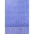 thumbnail image 1 of Ahgly Company Machine Washable Indoor Rectangle Transitional Denim Blue Area Rugs, 5' x 7', 1 of 7