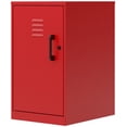 thumbnail image 4 of Solutions d'Espace Armoire de Rangement en Métal Mini à 2 Tablettes Sans Assemblage Rouge Lave, 4 of 7