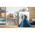 thumbnail image 2 of Ahgly Company Tapis d'Intérieur Lavable à la Machine, Carré, Transitionnel, Bleu Ciel Profond, Tapis de Zone, 8 Pieds Carré, 2 of 7