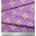 thumbnail image 2 of Soimoi Georgette Viscose Fabric Floral Block Decor Fabric Printed Yard 42 Inch Wide, 2 of 5