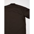 thumbnail image 4 of Dickies Mens Long-Sleeve Work Shirt, XXT, Dark Brown, 4 of 4