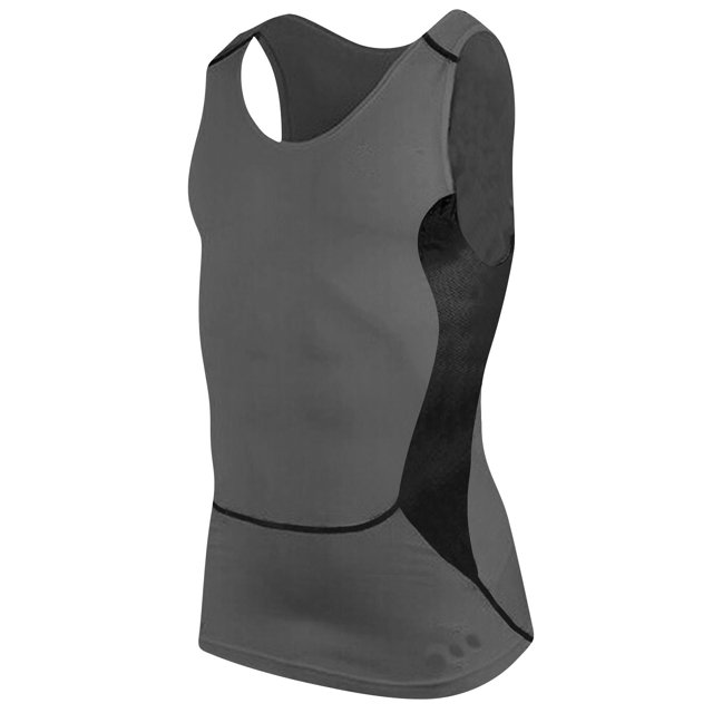 asjyhkr Mens Compression Tank Tops Workout Sleeveless Quick Drying Stretchy Gym Athletic Tshirts Tank