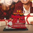 thumbnail image 4 of Christmas Door Hanger Wide Application Convenient Exquisite  Wall Plaque with Lanyard for Home, 4 of 9