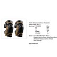 thumbnail image 3 of Miulika 2x K01-3 Motorcycle Knee Pads, Shock Resistant Knee Brace for Motocross Racing Reflective Brown, 3 of 9