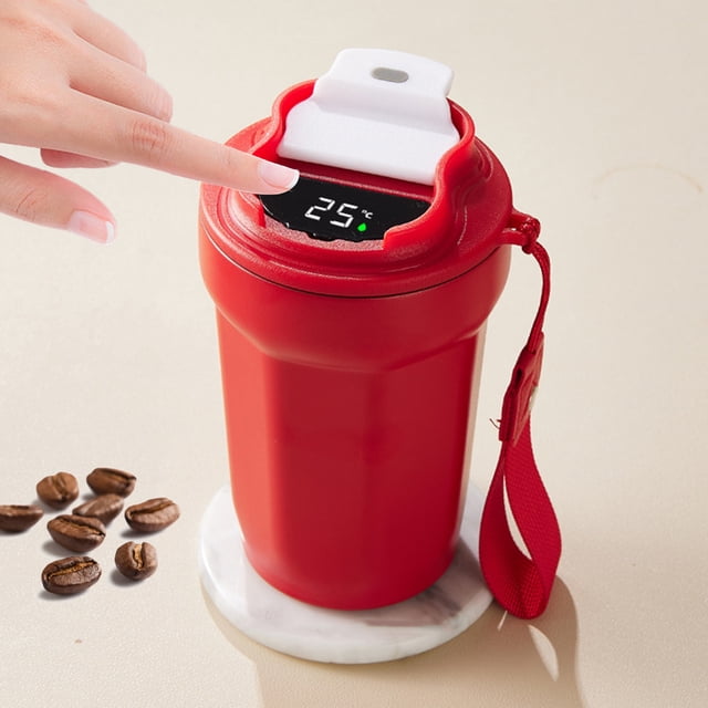 Tasse Double Couche 500ML Mini Tasse Isolée sous Vide Acier Inoxydable 316 Tasse à Vin Rouge