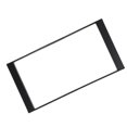 thumbnail image 1 of Stereo  Trim, Dash Fascia Black Double Din  For Car, 1 of 8