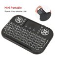 thumbnail image 3 of Clavier, Clavier Rétroéclairé Pratique à Touches Multiples avec Batterie 1020 mAh Mini Clavier pour Tablette pour Téléphone Cellulaire, 3 of 8
