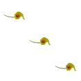 thumbnail image 2 of kurtrusly Wedding Decor With Simulated Calla - Choose Variety Of Colors And Styles With High 3D And Simulation Durable PU Orange Heart Yellow 3PCS, 2 of 6