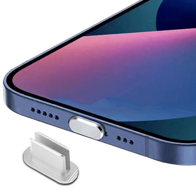 SharkTRUE Anti Dust Plug for iPhone, Dust Plug Cover Charging Port Protector Cap, Anti Dust Plug for iPhone 15 / 15Pro / 15 Pro Max / 15Plus Charge Port Plugs Stopper Mobile Phone Protection Cap