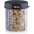 thumbnail image 3 of MEDca Black Daily Pill Organizer with 4 Compartments, 2 Pack, 3 of 6