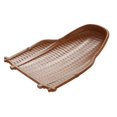 thumbnail image 1 of GUOOL Vintage Melamine Knitting Plate Straw Container Kitchen Fruit Tray Multi Brown Brown 30cm, 1 of 6