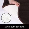 thumbnail image 3 of Memory Foam Bathroom Bath Rugs Absorbent Non-Slip Bath Rugs Washable Bath Mat - 40 x 120 cm, Brown, 3 of 7