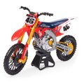 thumbnail image 1 of Supercross, Authentic Justin Hill 1:10 Scale Collector Die-Cast Motorcycle Replica with Display Stand, 1 of 7