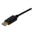 thumbnail image 5 of StarTech.com 6ft DisplayPort to VGA Cable - 1920 x 1200 - Active DP to VGA Adapter - DP to VGA Monitor Cable (DP2VGAMM6B) - DisplayPort cable - DisplayPort (M) to HD-15 (VGA) (M) - 6 ft - latched - black, 5 of 5