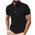 thumbnail image 1 of asjyhkr Golf Shirts for Men Quick drying Performance Short Sleeve Moisture-Wicking Workout Collared Shirts, 1 of 5