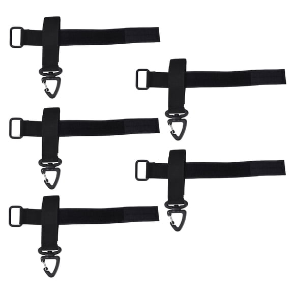 Glove Hanging Buckle, High Strength High Pressure Resistance Excellent Toughness Glove Hook Clip Plastic Carabiner Feel Comfortable For Outdoor For Home Black,Military Green