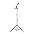 thumbnail image 3 of Portable Metal Music Stand Detachable Musical Instruments for Piano Violin Guitar Sheet Music Black, 3 of 7