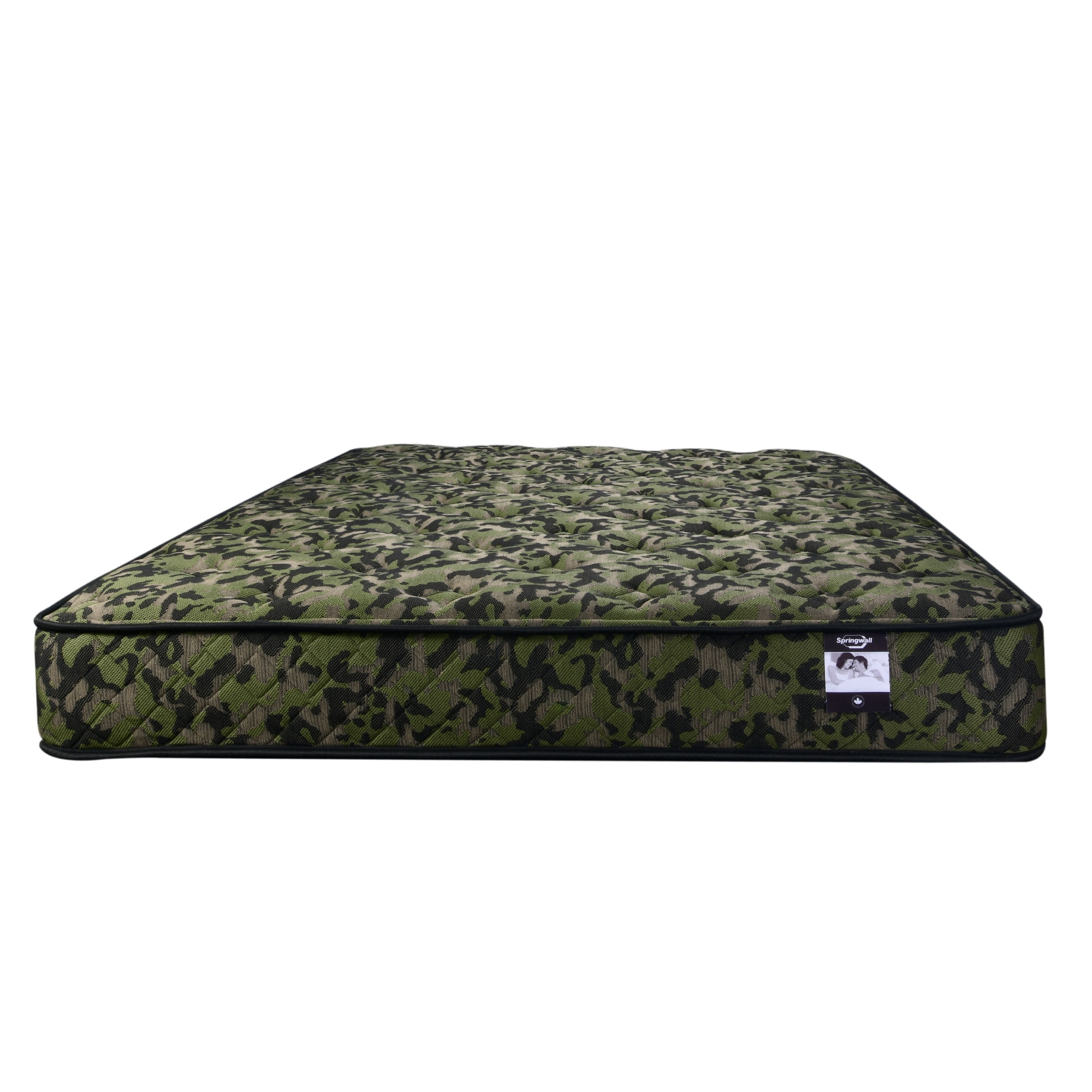 Matelas à ressorts ensachés Twin CAMO 9 po, ferme et réversible