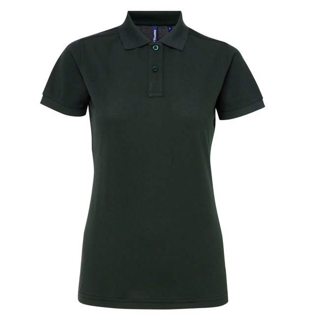 Asquith & Fox Polo de Performance à Manches Courtes pour Femmes en Mélange