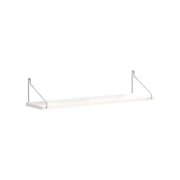 EGNMCR Hooks for Hanging Floating Shelves Wall Mounted , Modern White Wall Shelves For Bedroom, Nursery White Shelves, Display Picture Shelf For Wall Decor Living Room Bathroom Kitchen Storage rack