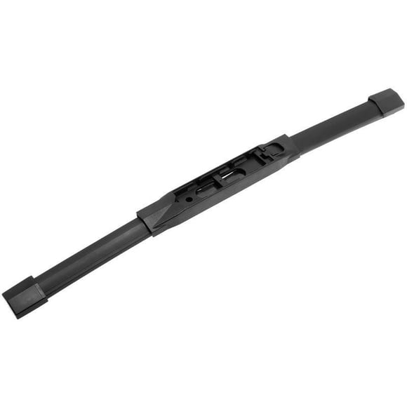 ANCO Windshield Wiper Blade E-13-M Extreme Weather; 13 Inch Length; Single Blade; With Spoiler; Black; Beam Type; Steel Frame; Natural Rubber Blade; With Swift Universal One-Click Adapter