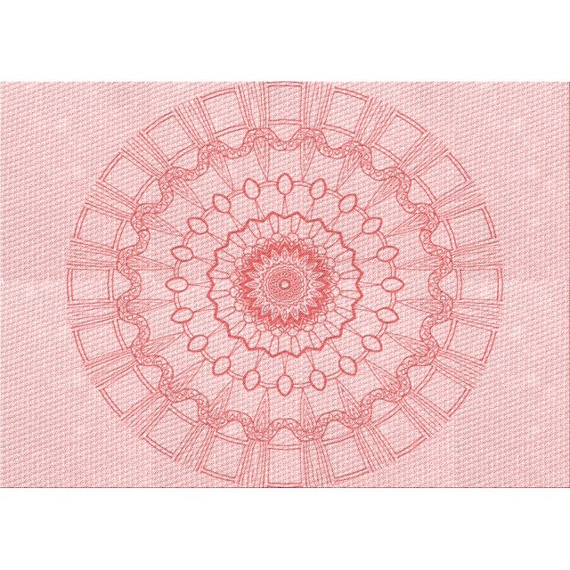 Ahgly Company Tapis Rectangulaire Lavable en Machine Intérieur Transitionnel Rouge Pastel Rose, 5 Pieds x 7 Pieds