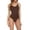 Coffee-408, variant on Special Savings,Women's High Waisted Shapewear Thong Bodysuit, Seamless Support, Bodycon Fit, for Workout, Compression, Underwear, Seamless, Seamless Shapewear Perfect for Travel,Sopatenor