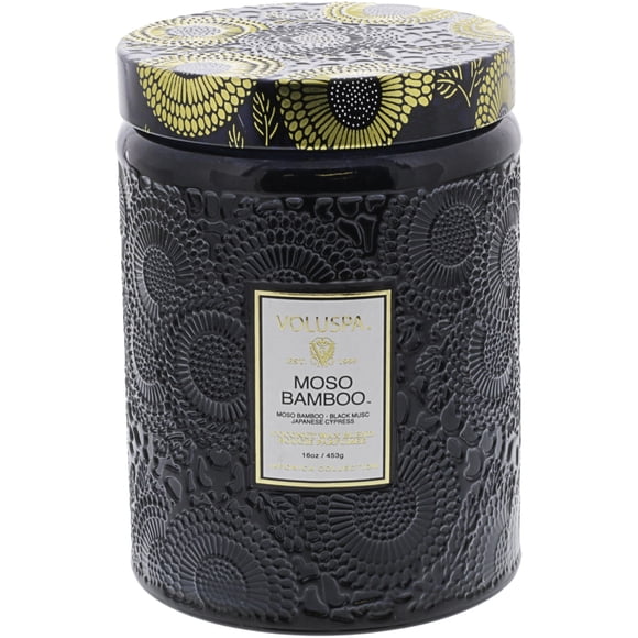 Voluspa Grande Bougie en Pot de Verre - Bambou Moso VOL-7239