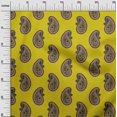 thumbnail image 2 of oneOone Silk Tabby Fabric Paisley Block Fabric Prints By Yard 42 Inch Wide, 2 of 4