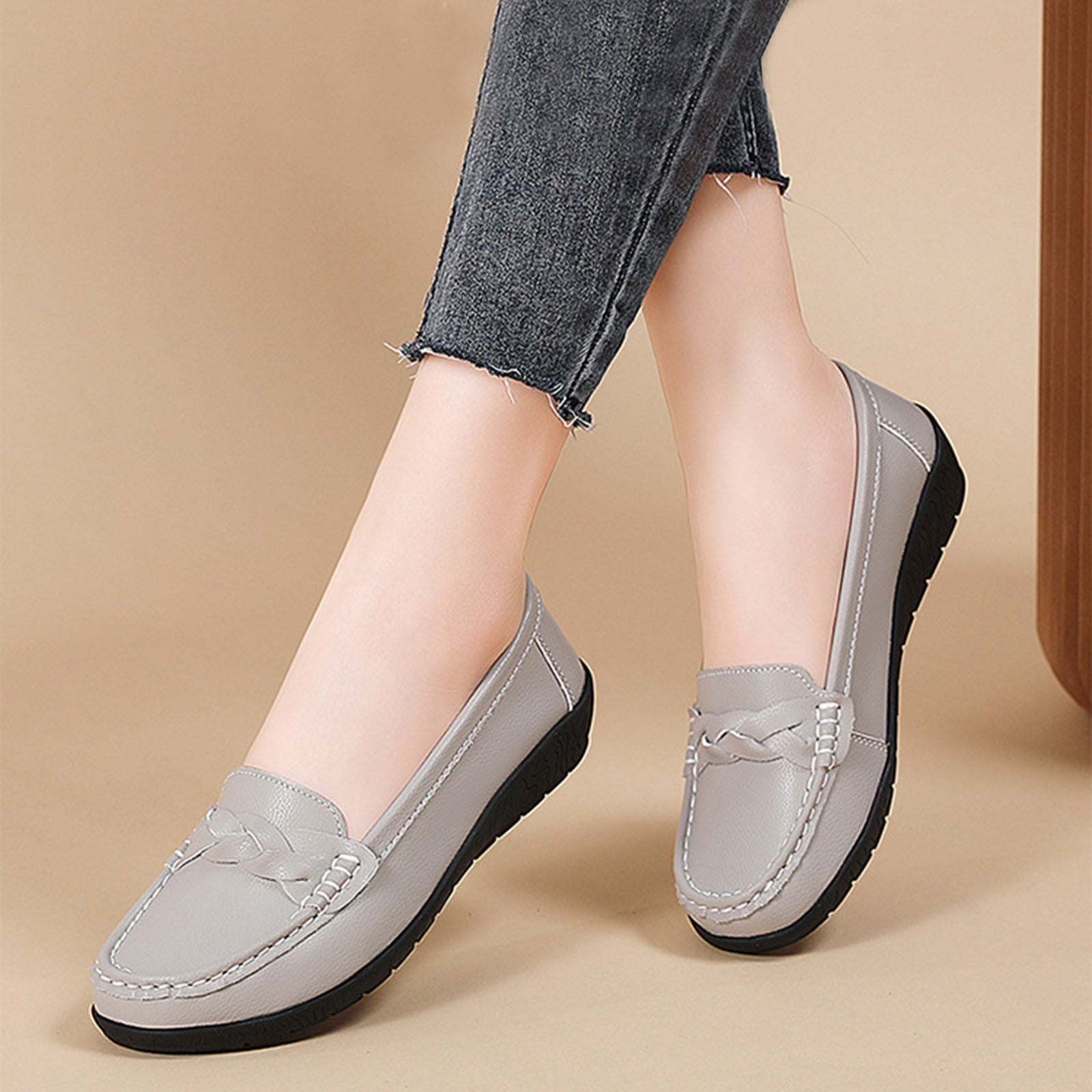Hopeusnice Sandals for Women Pumps Shoes Breathable Non-Slip Flat
