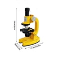 thumbnail image 3 of HD 1200 Times Microscope Toy Set Biological Science Experiment Equipment Childrens Educational Science And Education Gift Christmas Gift, 3 of 9