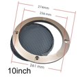 thumbnail image 1 of Bgsha Gold 23456.5810Inch Speaker Net Cover Car Home Mesh Enclosure Frame Wire Grilles, 1 of 5