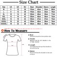 thumbnail image 3 of EQWLJWE Hauts pour Femmes Liquidation Hauts d'Été pour Femmes T-Shirt d'Été Décontracté pour Femme Col Rond Manches Courtes Imprimé Floral Chemise Ample Hauts, 3 of 4