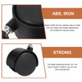 thumbnail image 2 of 2pcs Wheel Replacement Chair Wheels Furniture Chair Casters Office Chair Wheels, 2 of 8