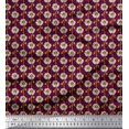 thumbnail image 2 of Soimoi polyester Crepe Fabric Artistic Floral Print Fabric by Yard 52 Inch Wide, 2 of 3