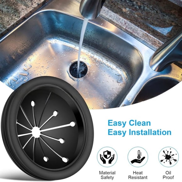 Produits de Salle de Bain Anneau de Protection pour l'Élimination des Déchets Bouchon de Déflecteur pour l'Élimination des Déchets - Outil de Drainage Durable pour la Cuisine et la Salle de Bain