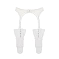 thumbnail image 1 of Varsbaby Porte-Jarretelles en Dentelle Transparente pour Femmes avec Bas, 1 of 5