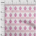 thumbnail image 1 of oneOone Organic Cotton Poplin Twill Fabric Chevron & Tree Block Fabric Prints By Yard 42 Inch Wide, 1 of 4