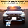 thumbnail image 3 of CNKOO License Plate Frame  Sparkly License Plate Tag Cover with Multifaceted Rhinestones  Stainless Steel Crystal  License Plate Holder for Universal Exterior Car Accessories  Leopard Pri, 3 of 7