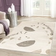 thumbnail image 1 of LaDole Rugs 3x10 ft Cartoon Area Runner Rug | Kids Long Carpet For Hallway, Entry Way, Indoor Floor Décor | Beige Brown, 1 of 4