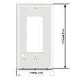 thumbnail image 5 of 4Pack Outlet Wall Plates LED Guide Night Lights Build on Sensor Electrical Illuminated Plug Plates Covers Plate Energy Efficient nightlights No Wire Or Battery Needed Hallway Bathroom Stairway Decor, 5 of 5